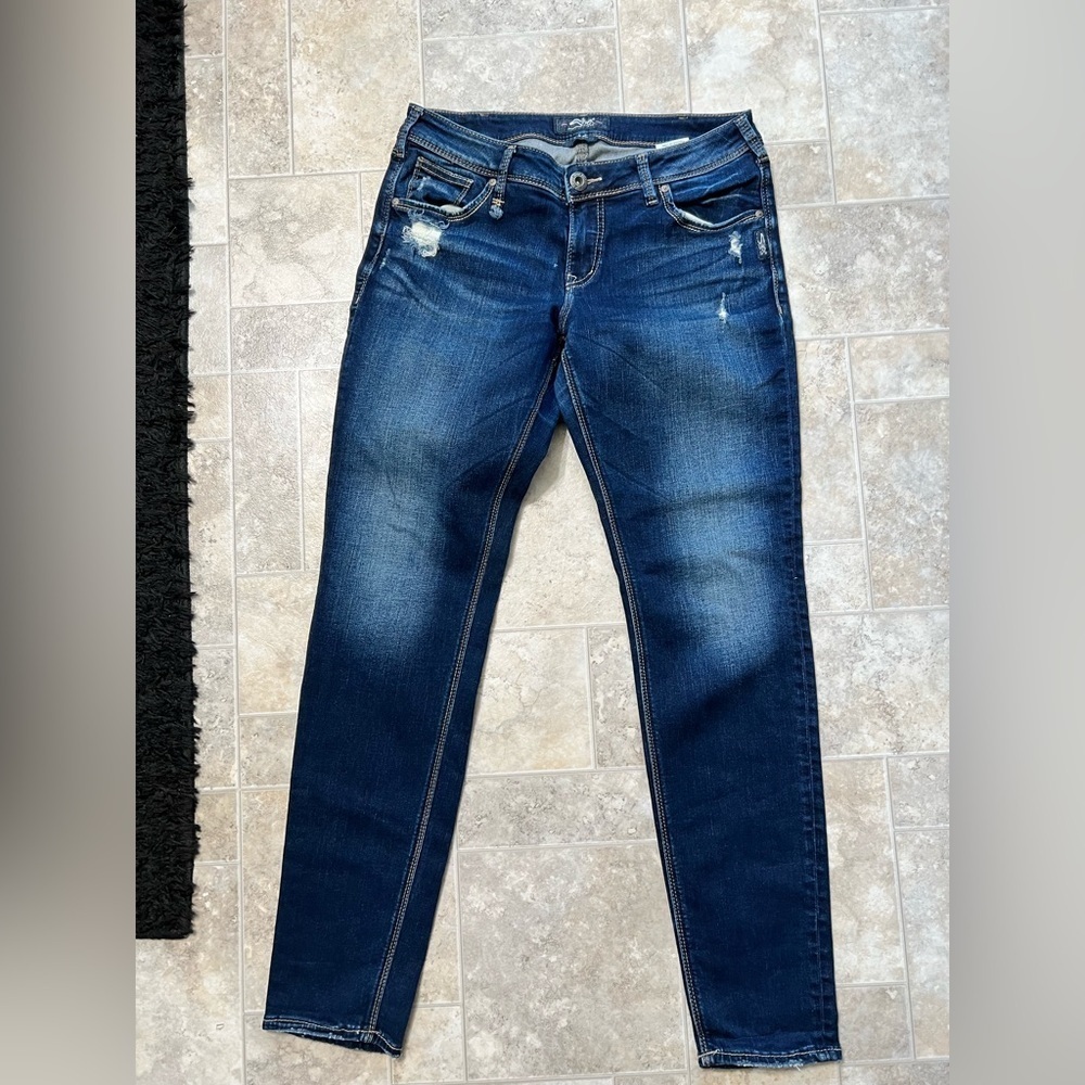 Women’s silver jeans Sam 30/29